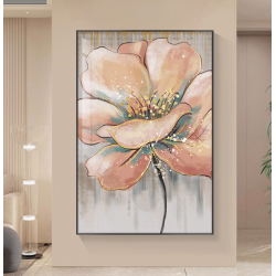 Living room porch decoration watercolor flower bedroom bedside painting