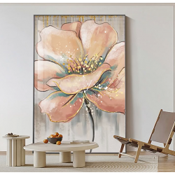 Living room porch decoration watercolor flower bedroom bedside painting